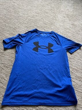 Under Armour boys Blue Performance Tee